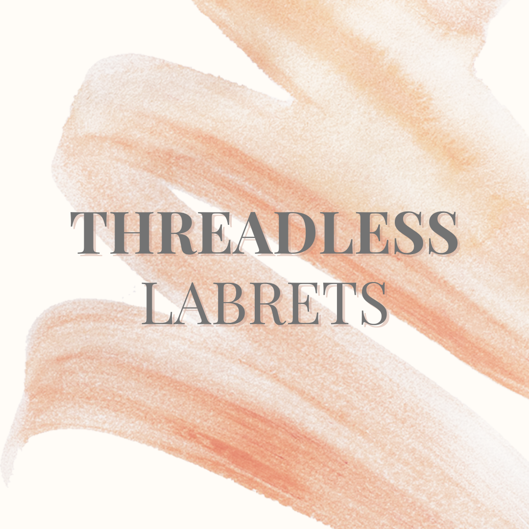All About Threadless Labrets Pierced Universe